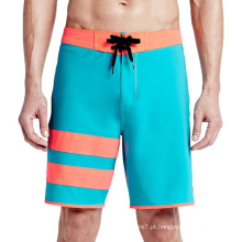 Shorts De Cintura Elástica Dos Homens Casual Sports Surf Beach Board